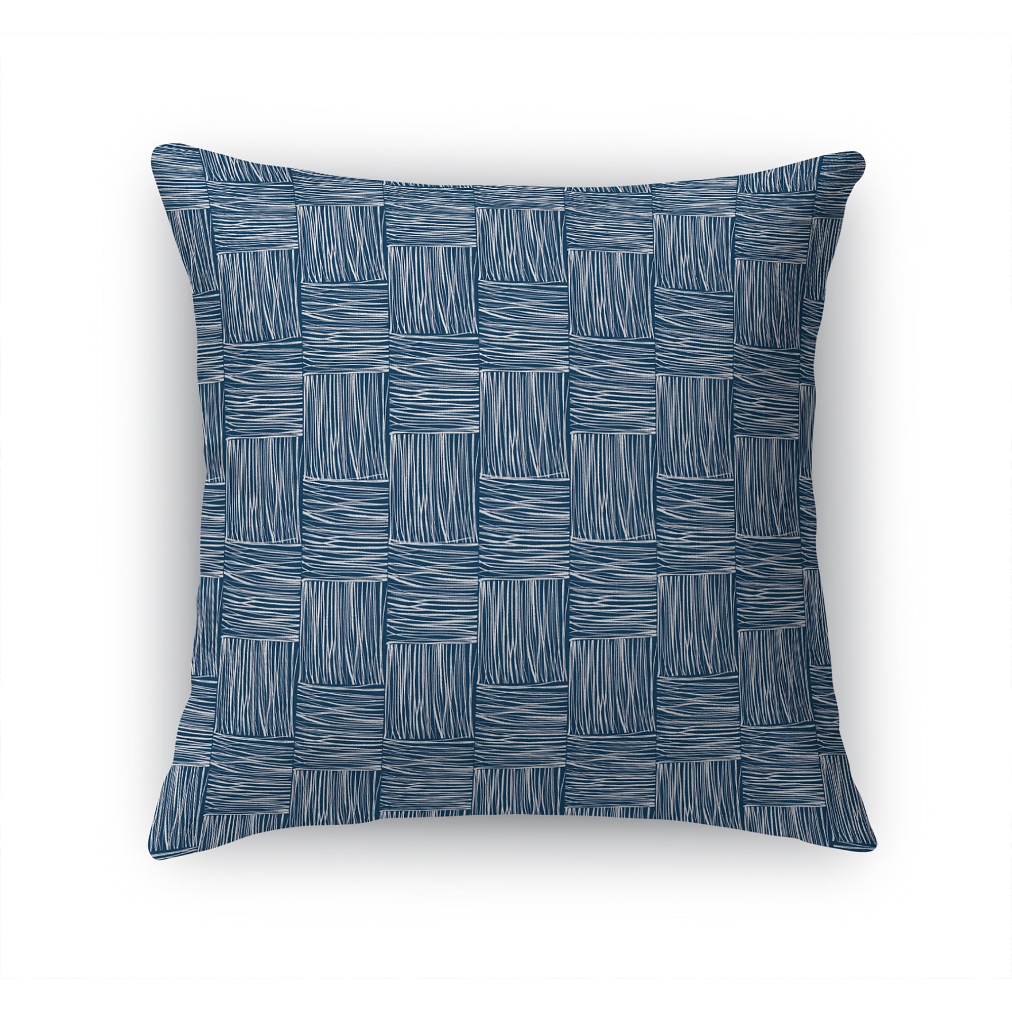 Navy accent pillow store