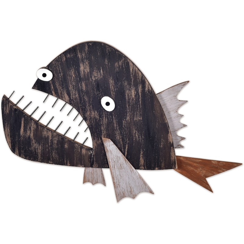 Fierce Fish Wall Decor