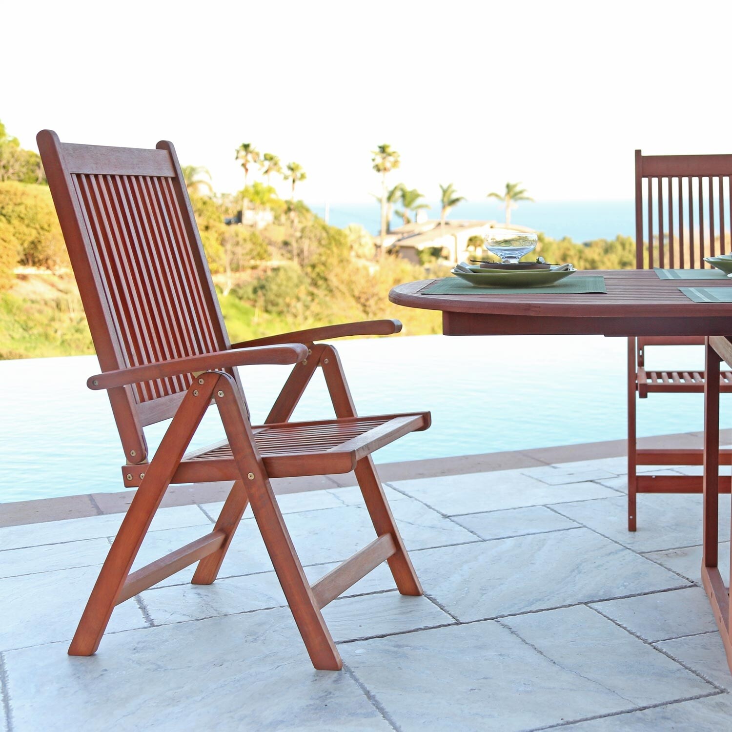 Malibu metal sales recliner chair