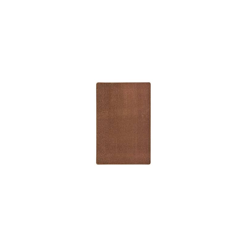 6'x9' area rug in Brown - durable soft decorative rug for home, living room & bedroom - 6' x 7'