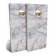 preview thumbnail 1 of 6, Multi Colored Marble Outdoor Cornhole Board Set