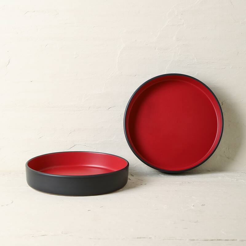 Stone Lain Stoneware Pasta Bowls Set