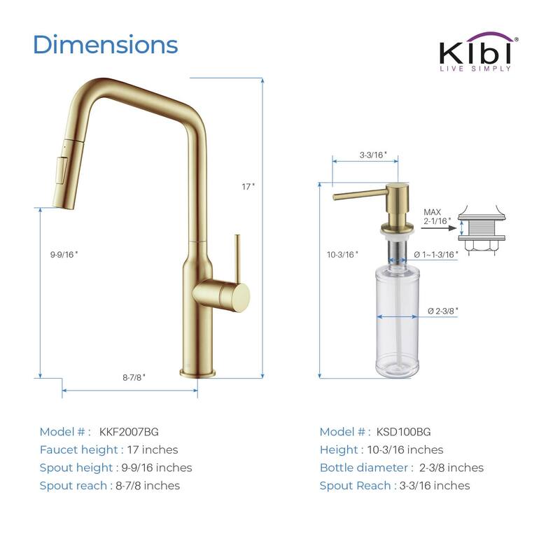 Brass High Arc Single Lever Kitchen Faucet with Pull Down Sprayer