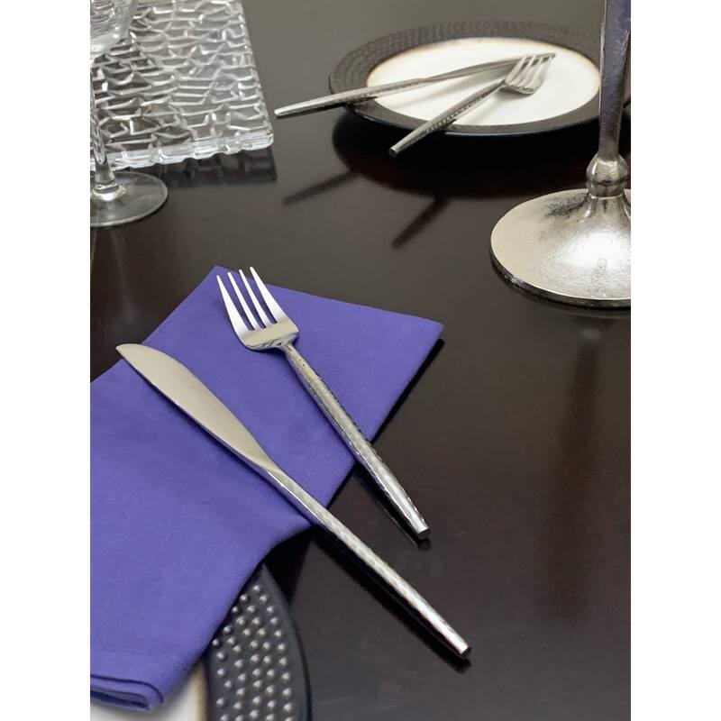 VIBHSA Dinner Forks and Dinner Knives Set of 12 Pieces