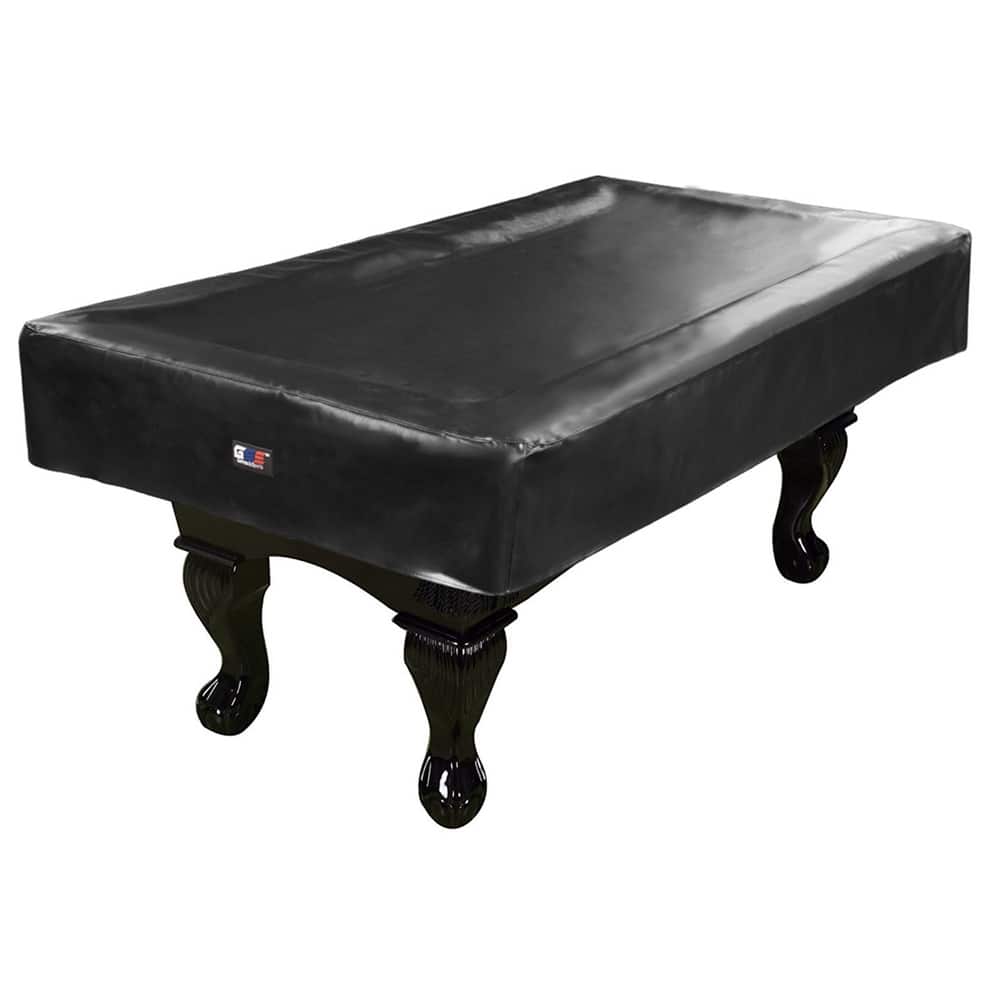 GSE™ 7ft/8ft/9ft Heavy Duty PU Leatherette Billiard Pool Table Cover - Black