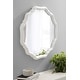 preview thumbnail 1 of 6, Kate and Laurel Ripling Decorative Scallop Wall Mirror - 26" Diameter