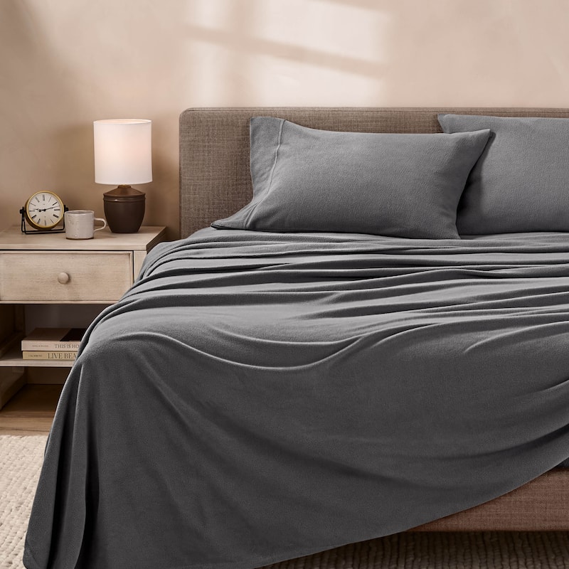 Bare Home Polar Fleece Deep Pocket Sheet Set