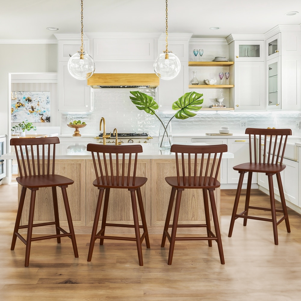 Farmhouse Set of 4 Counter and Bar Stools Bed Bath Beyond