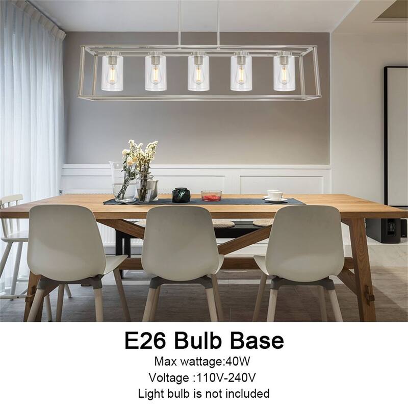 5-Light Linear Pendant Light