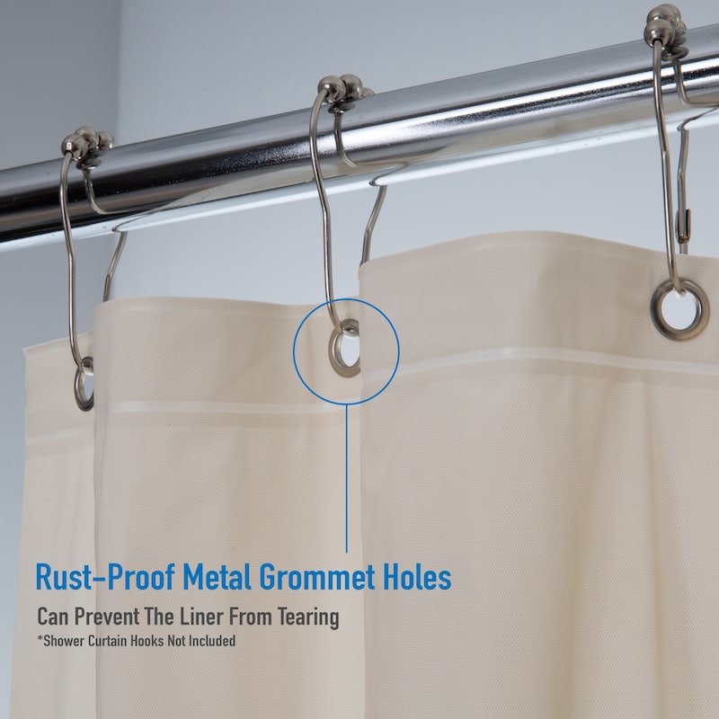 Bath Bliss 2 Pack Splash Guard Shower Liner
