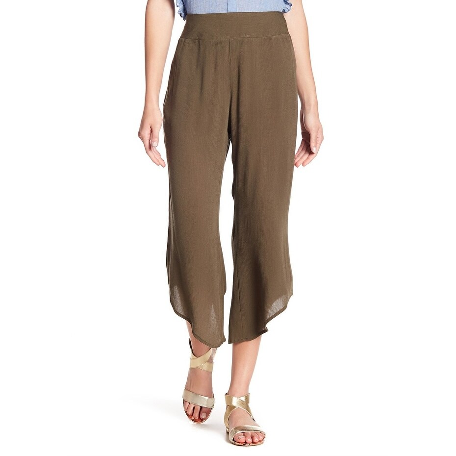 womens green capris