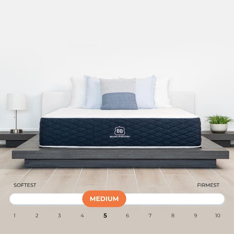 Brooklyn Bedding Signature 11" Hybrid Mattress with Comfort Foam - Twin - Medium