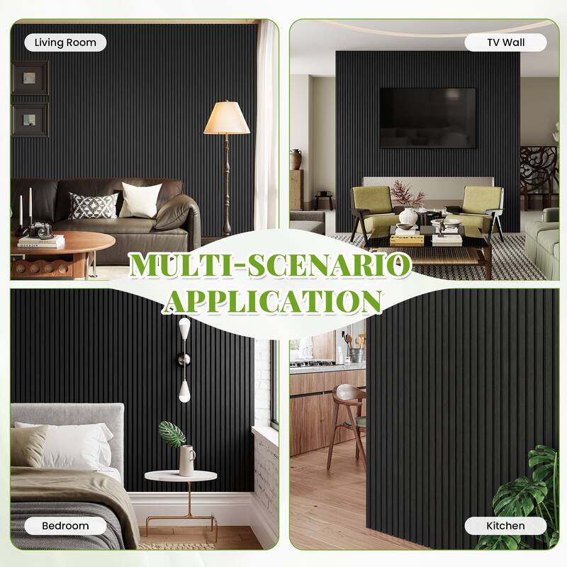 Soundproof Wood Slat Panels Acoustic Wall and Ceiling Panels