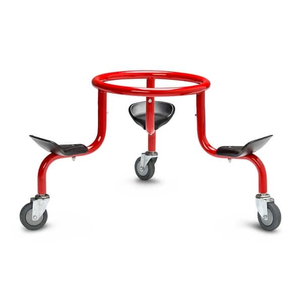 slide 2 of 4, Winther Viking Circlebike Red, Black - Assembled - Kids