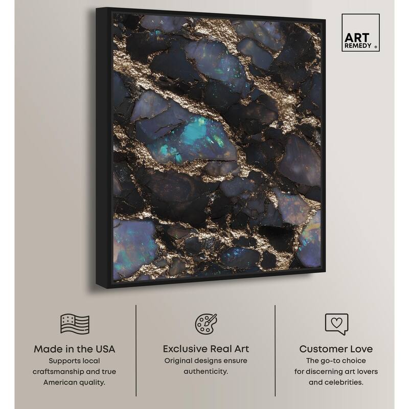 Astral Firelight Canvas by Art Remedy