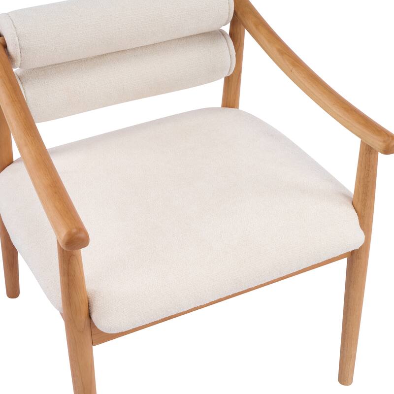 Christopher Knight Home - Modern Wood Upholstered Dining Chair