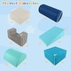 preview thumbnail 3 of 7, Gymax 6 PCS Kids Climber Play Set Indoor Foam Climb and Crawl Activity - Blue
