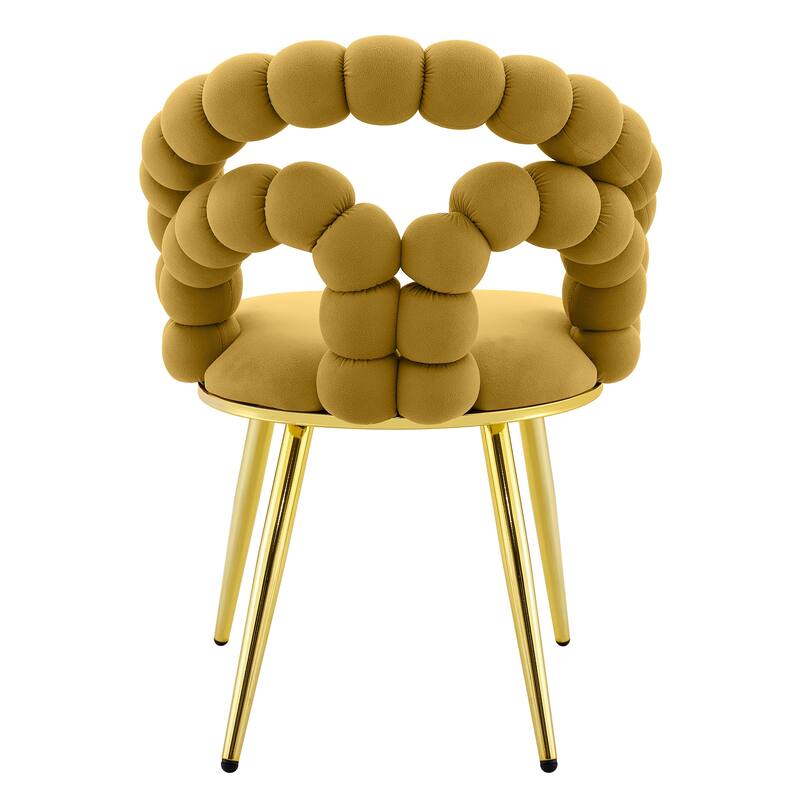 Elegant Side Chair Reception Chair Accent Chair Leisure Chair Meeting Room Chair Office Chair with Metal Legs