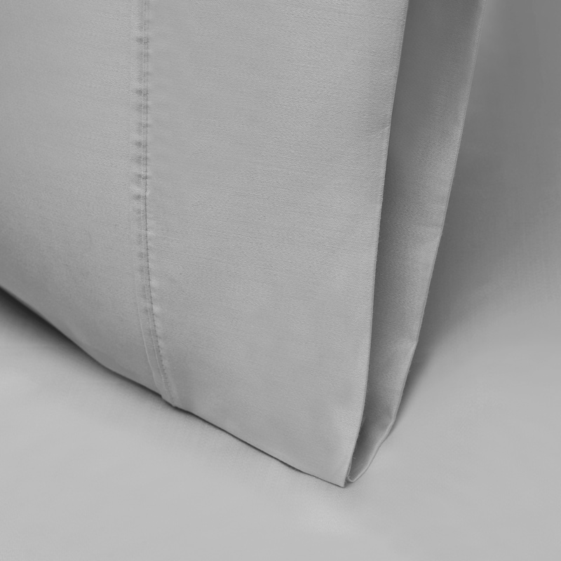 Superior Solid Tencel-Blend 2-Piece Pillowcase Set