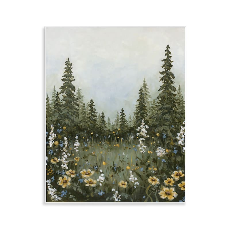 Stupell Forest Meadow Clearing Wall Plaque Art Design By Hollihocks Art - 11 x 14