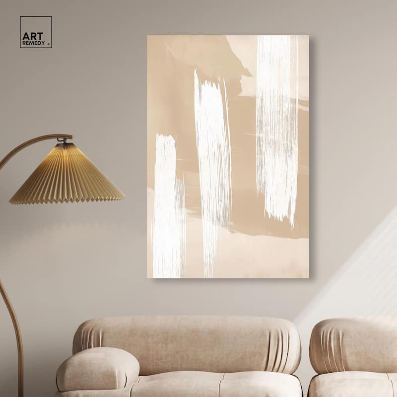 Gestural Grains I Canvas by Art Remedy, Gallery Wrapped