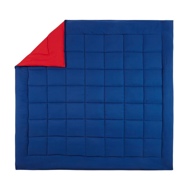 Urban Playground Peyton Blue/Red Comforter Set