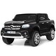 preview thumbnail 1 of 18, 12V 2-Seater Kids Ride On Car Licensed Mercedes Benz X Class RC with Trunk - 55.5" x 30.5" x 25.5" (L x W x H) Black