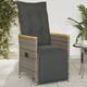 Option Grey with armrest&footrest