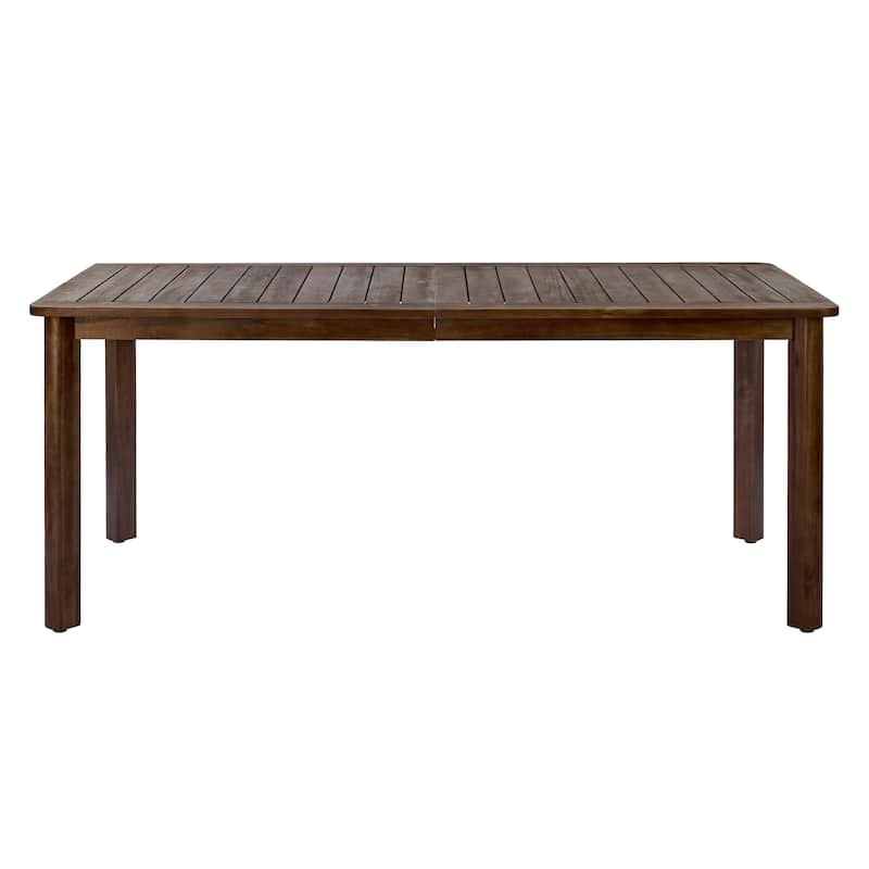 Christopher Knight Home - Verano Rectangular Outdoor Solid Acacia Wood Dining Table