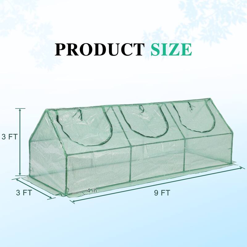 Aoodor 3-in-1 Mini Greenhouse Kit