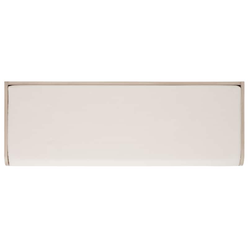 SAFAVIEH Mozella 3-Drawer Cushion Bench - 42" W x 15" D x 20" H - 42Wx15Dx20H