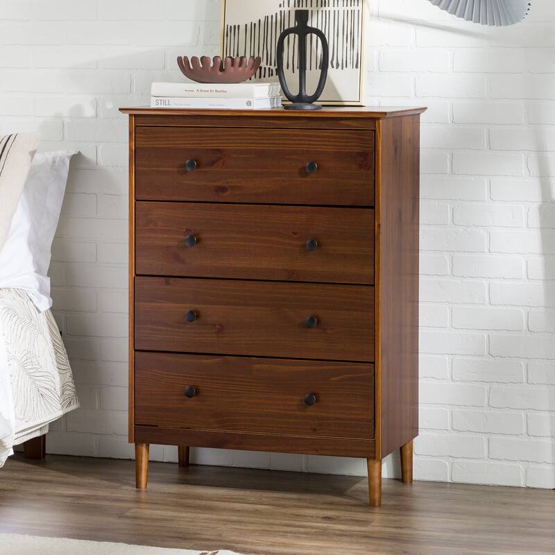 Middlebrook Bullrushes 4-drawer Solid Wood Chest