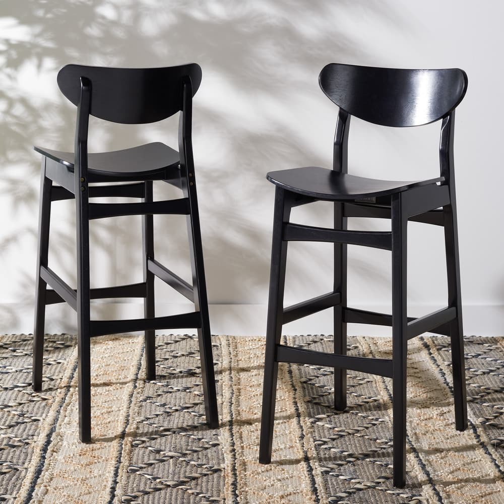 SAFAVIEH Petra Bar Stool - 17" W x 23" D x 42" H - 17Wx23Dx42H