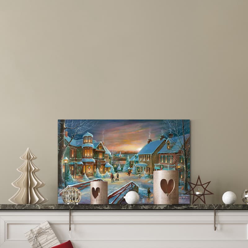 Home For The Holidays-Premium Gallery Wrapped Canvas - Ready to Hang