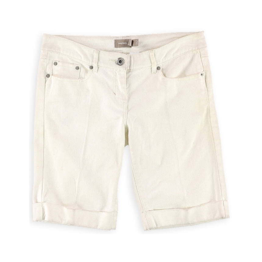 denim white shorts womens