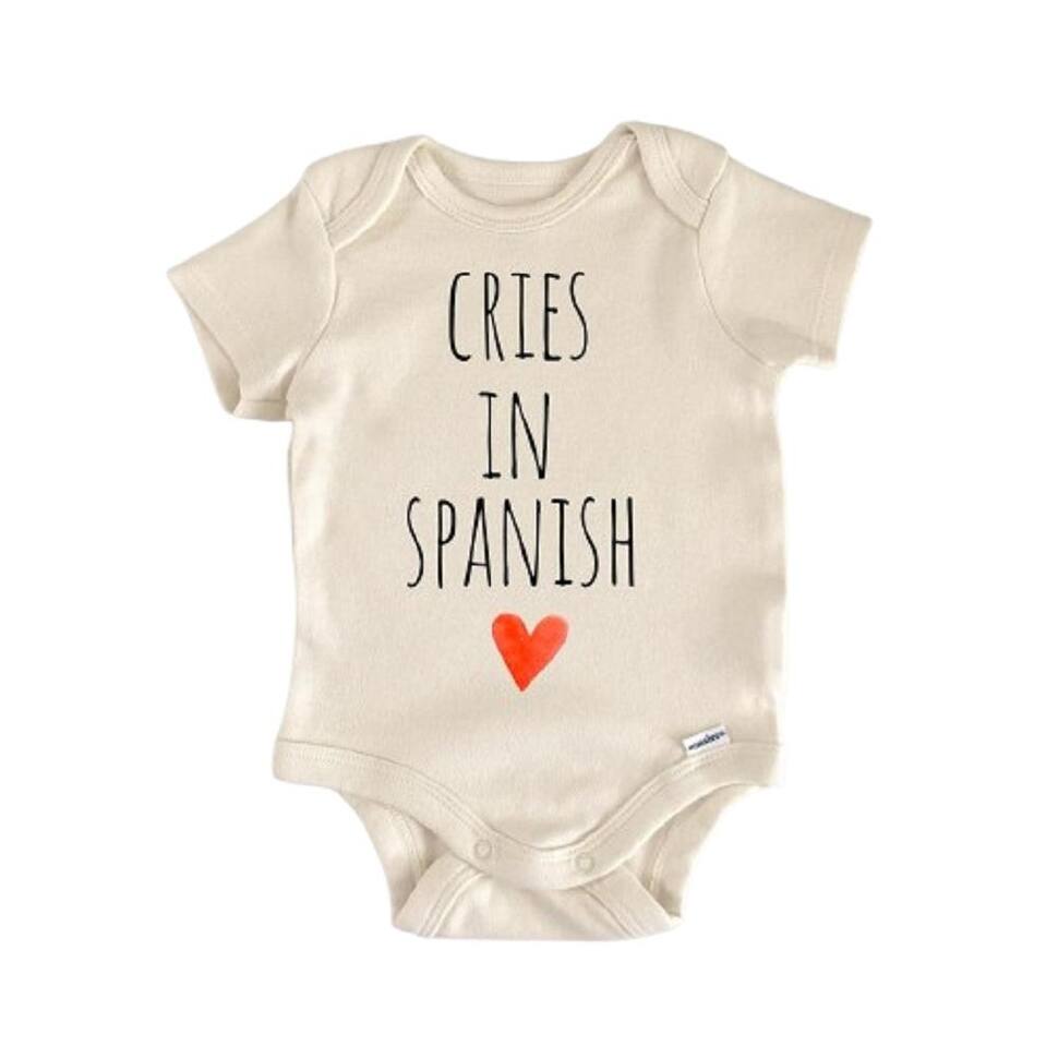 Spanish Mexican - Baby Boy Girl Clothes Infant Bodysuit Funny Cute Newborn