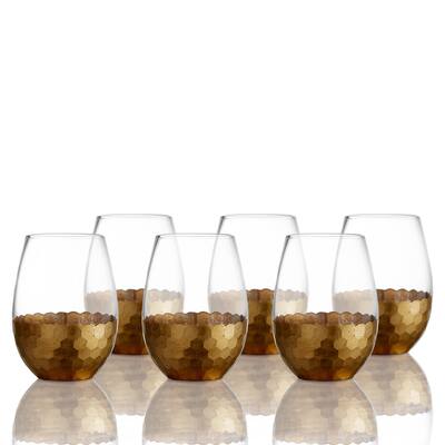 American Atelier Daphne Stemless Goblet Set of 6 - 18 oz.