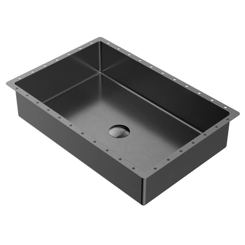 Karran USA CCU300 Cinox 21-5/8" Rectangular Stainless Steel Undermount