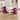 Nail Head Trim Chairs, Velvet Upholstered Dining Chair Set of 2,Purple