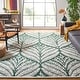 preview thumbnail 1 of 137, SAFAVIEH Handmade Capri Ilianka Wool Rug 10' x 14' - Dark Green/Ivory - Rectangle