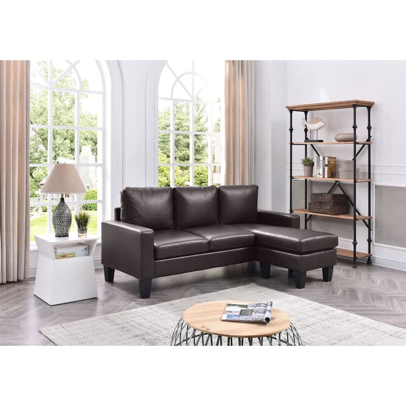 Jenna Small Sofa with Chaise Lounge