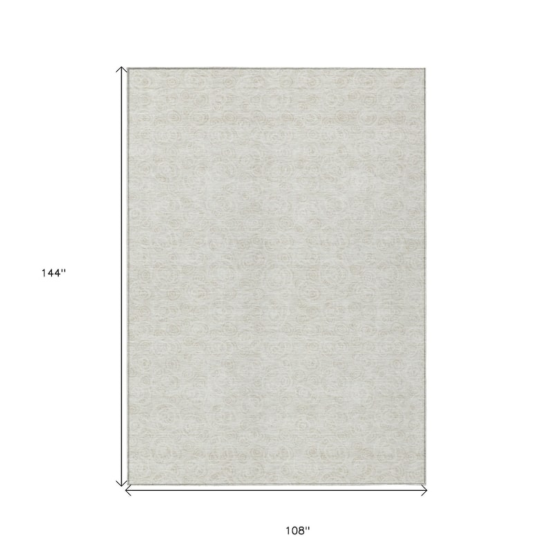 HomeRoots Geometric Transitional Rectangle Outdoor Rug