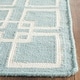 preview thumbnail 12 of 29, Martha Stewart by SAFAVIEH Square Dance Wool/ Banana Silk Rug