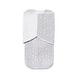 preview thumbnail 1 of 8, BreathableBaby 3-in-1 Swaddle Trio, Activewear Jersey Knit, 0-4 months Starlight Gray