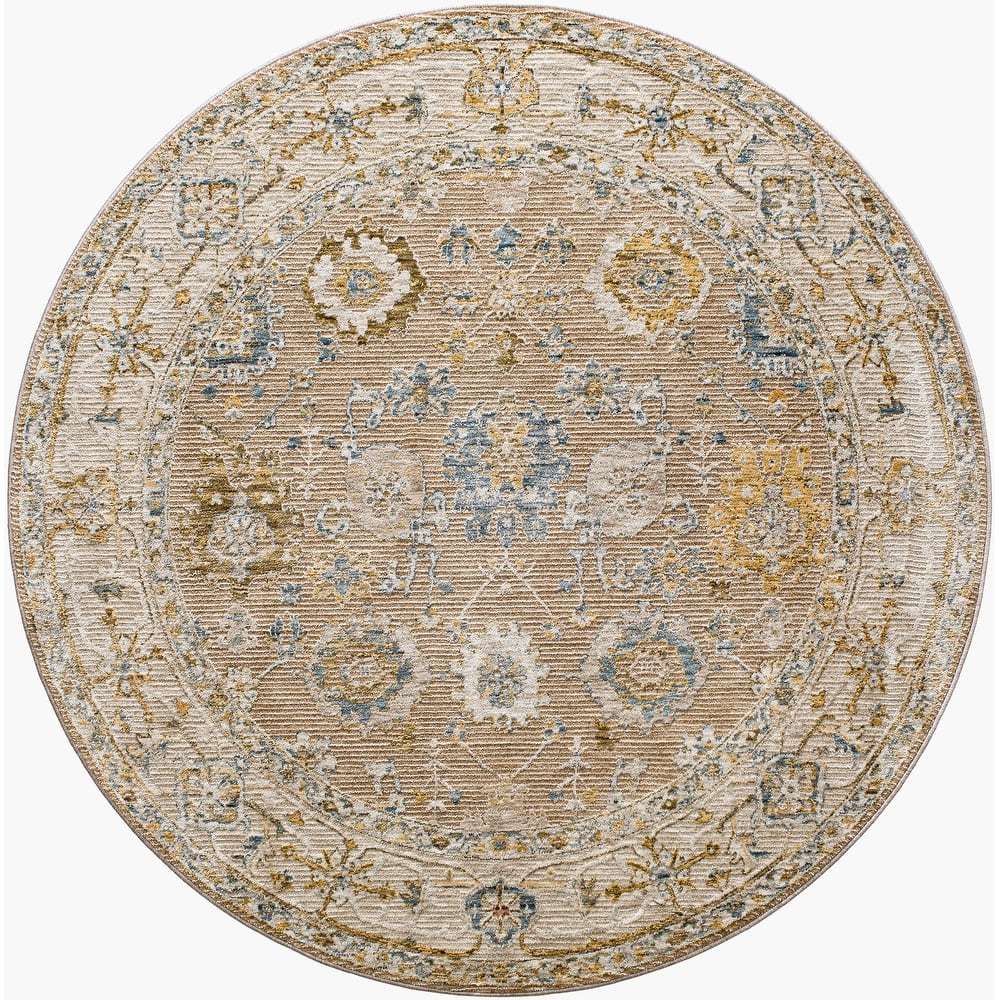 Livabliss Traditional Reina Medallion Area Rug