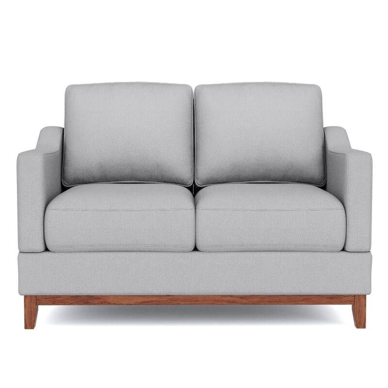 Sectional Couch Sofa, Comfy Modern Sofa for Living Room & Bedroom - LightGrey-2S