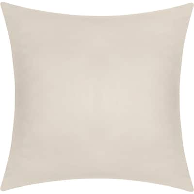 Delara Pack of 1 Velvet Decorative Throw Pillow Cover 20x20 Inches, Cushion Cover, Soft and Breathable Fabric, Hidden Zipper