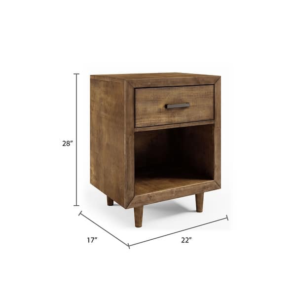 dimension image slide 0 of 3, Abbyson Retro Mid Century 3-piece Bedroom Set