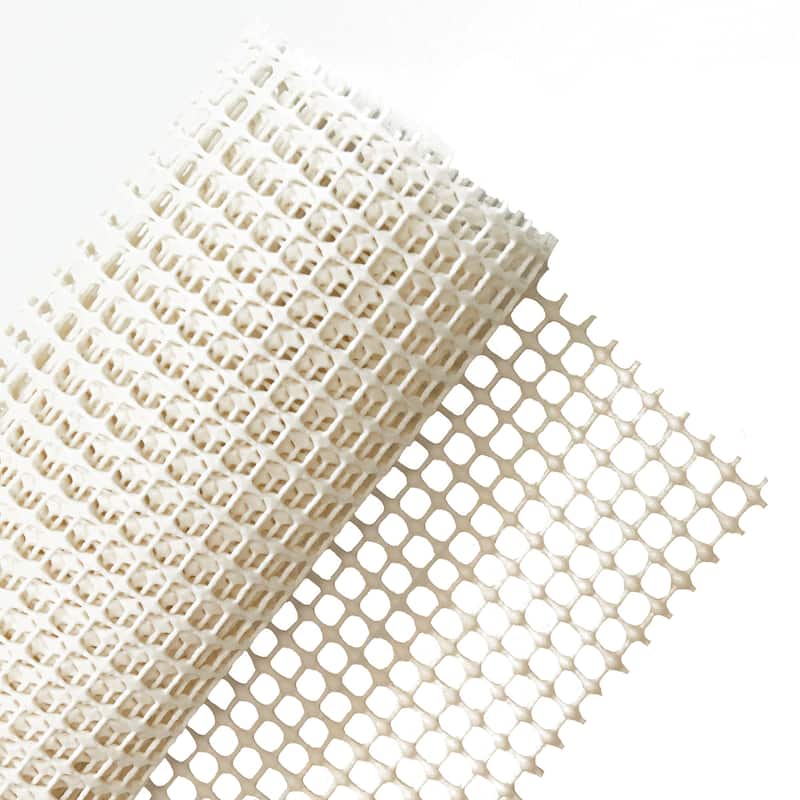 Non-Slip Gripper Mat Floor Protector Indoor Area Rug Pad - Beige
