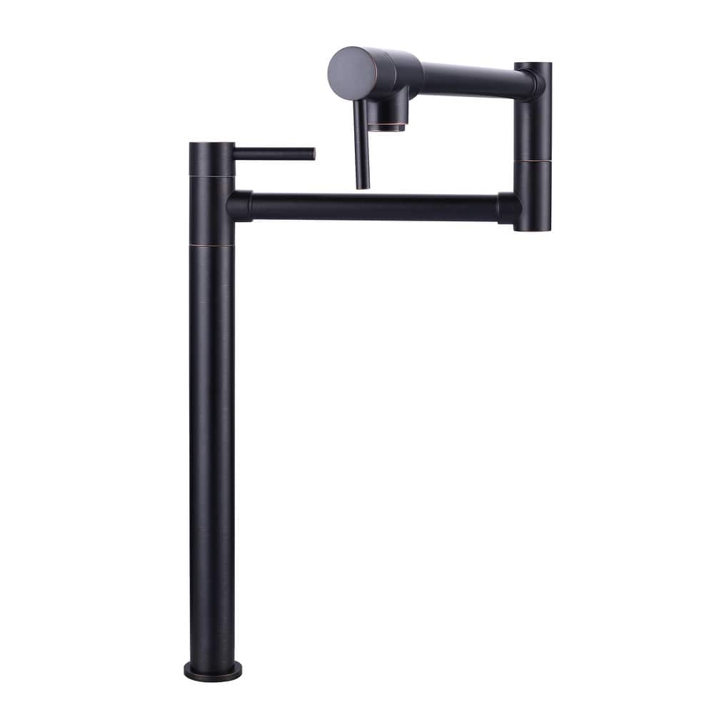 WOWOW Deck Mounted Pot Filler Folding Faucet